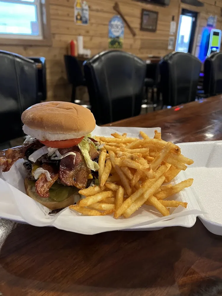 Steakburger with Bacon